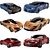 Superior Low Poly Car Collection 3D model small image 5