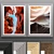 Elegant Art Frame Set 3D model small image 1