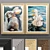 Elegant Art Frame with 4 Textures 3D model small image 1