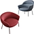 Swale Armchair: Sleek Design by Gordon Guillaumier 3D model small image 3