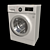 LG F1296HDS3 Ultra-Quiet Steam Washing Machine 3D model small image 6