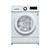 LG F1296HDS3 Ultra-Quiet Steam Washing Machine 3D model small image 9