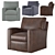 Arudin 628 Swivel Chair - Ergonomic and Stylish 3D model small image 1