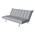 Versatile Sofa Bed with Meshsmooth Modifier 3D model small image 4