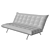 Versatile Sofa Bed with Meshsmooth Modifier 3D model small image 5