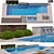 Modern Pool Design: 13.5x10m - 3DSMAX, V-Ray, Corona (FBX Included) 3D model small image 1