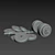 Gorilla Sports Dumbbells: Build Strength 3D model small image 5