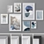 Modern Abstract Photo Frames Set 856 3D model small image 1