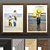 Modern Art Frame Set 625 3D model small image 1