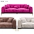Meridian Sofa: Modern Elegance for Your Home 3D model small image 1