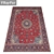 Elegant Carpet Set 1888 3D model small image 2