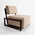 Sleek Sitio Chair: Modern Comfort 3D model small image 1