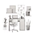Ikea Office Oasis: Micke Table, Alefjall Chair & More 3D model small image 4