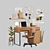 Ikea Office Oasis: Micke Table, Alefjall Chair & More 3D model small image 6