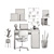 Ikea Office Oasis: Micke Table, Alefjall Chair & More 3D model small image 9