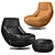 Elegant DS-166 Armchair: Comfort Redefined 3D model small image 1