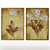 Golden Petal Frames 3D model small image 1