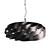 Sleek Metal Vento Pendant 3D model small image 1