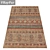 Luxury Carpet Set: High-Quality Textures for Immersive Interiors 3D model small image 2