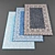 Variety 5pc Carpet Texture Set 3D model small image 1