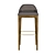 Elegant Bellagio Bar Stool 3D model small image 2