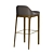 Elegant Bellagio Bar Stool 3D model small image 3