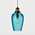 Elegant Paloma Pendant Light 3D model small image 1