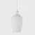 Elegant Paloma Pendant Light 3D model small image 3