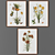 Wooden Frame Art Set 3D model small image 1