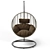 Cozy Cocoon Chair 3D model small image 2