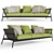 Luxurious PIPER Sofa: Elegant Comfort 3D model small image 1