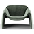 Elegant Comfort in LE CLUB Armchair 3D model small image 2