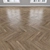 Parquet Oak: Herringbone, Linear, Chevron 3D model small image 4