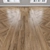 Oak Parquet: Herringbone, Linear, Chevron 3D model small image 1