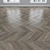 Oak Parquet: Herringbone, Linear & Chevron 3D model small image 4