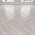 Oak Parquet: Herringbone, Linear, Chevron 3D model small image 3