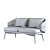 Aster Billy 2 Seater Sofa: Modern Style, Perfect Size 3D model small image 5