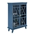 Spacious 4-Door Storage Cabinet 3D model small image 2