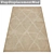 Luxury Vintage Carpets Set 3D model small image 3