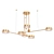 Sleek Zhishu Chandelier 3D model small image 1