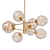 Elegant Marine-C Chandelier 3D model small image 1