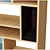Solid Ash Bookcase for Kids Room 3D model small image 2