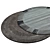 Round Carpet for a Modern Interior 3D model small image 2