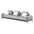 Elegant Gregory Sofa: Perfectly Crafted Comfort 3D model small image 1