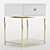 Sleek Fletch Bedside Table 3D model small image 5