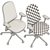 Elevate Your Office: Herman Miller Lino 3D model small image 5