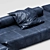 Baxter Panama Bold Open Air Sofa - Versatile and Modular! 3D model small image 3