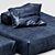Baxter Panama Bold Open Air Sofa - Versatile and Modular! 3D model small image 13