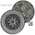 Round Carpet for Chic Interiors 3D model small image 1