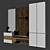 Elegant 7ft Tall Hall Furniture 3D model small image 3